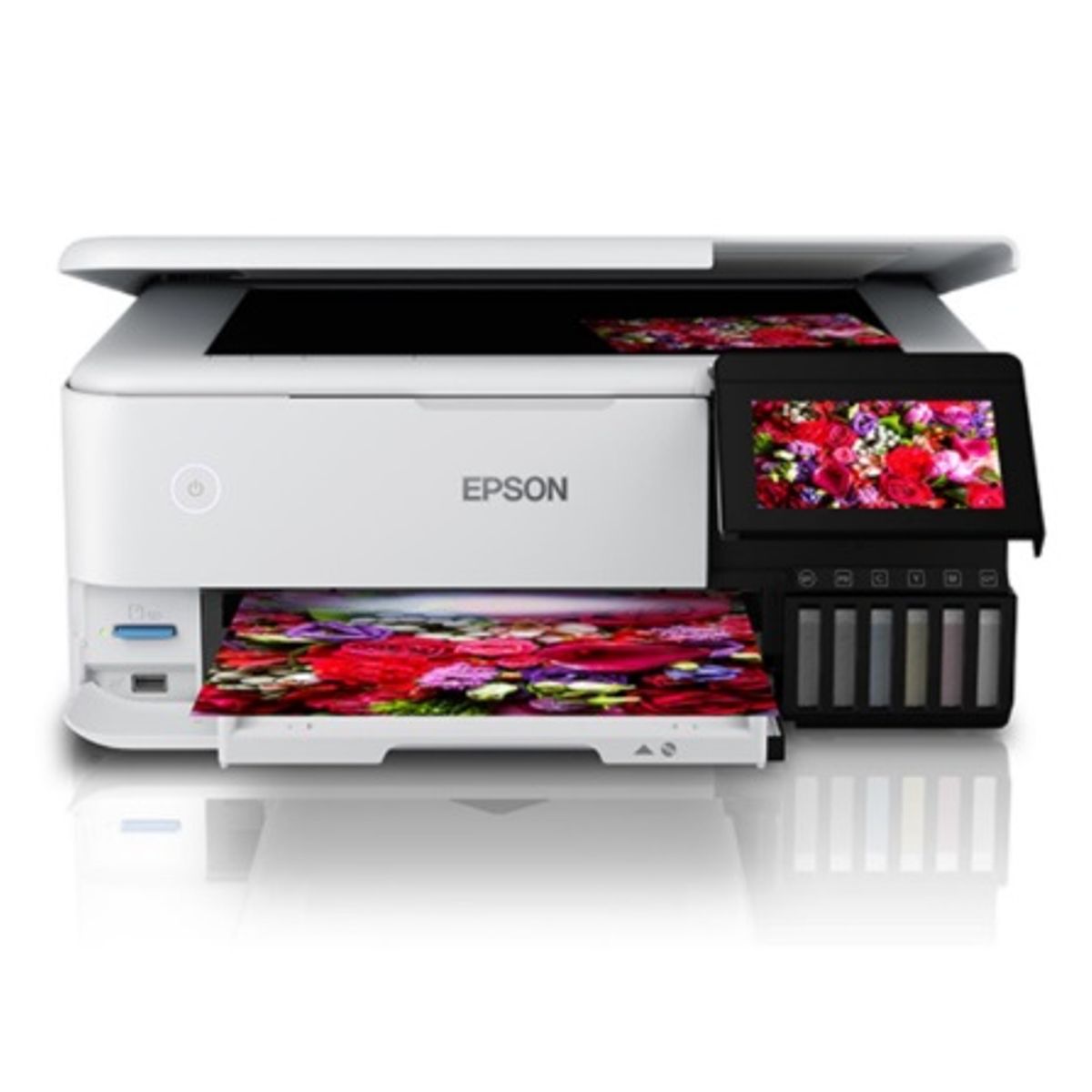 EPSON - Impresora Epson Fotografica L8160 Imprime Escanea Copia Lan Wi-Fi