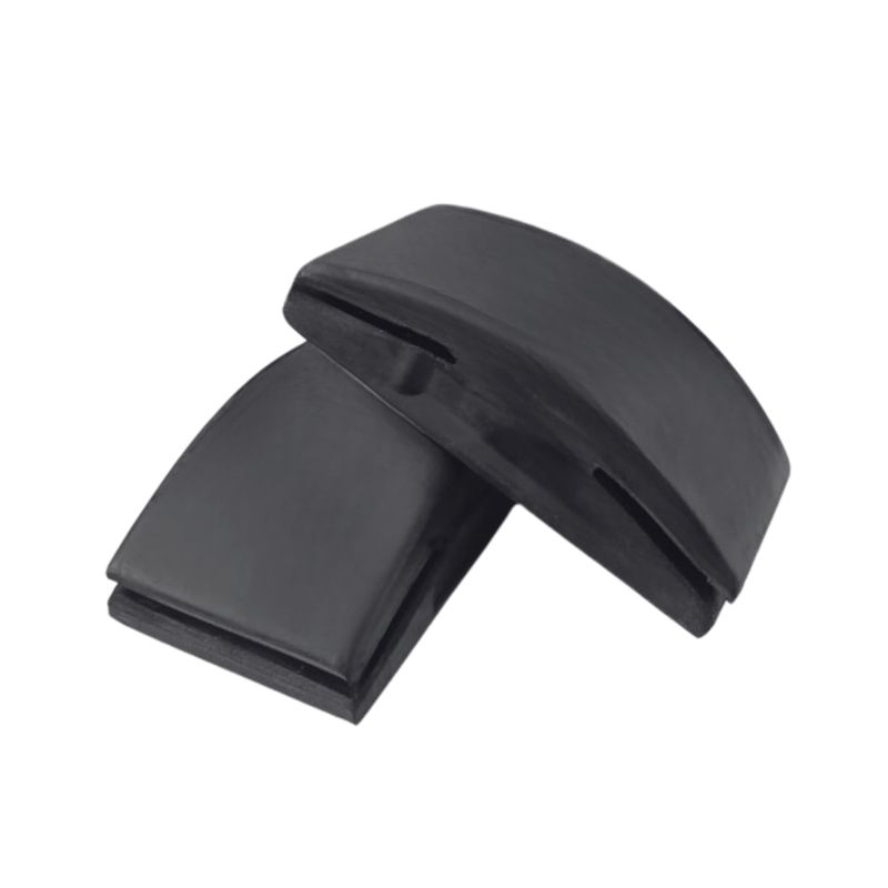 AC - TACO DE GOMA NEGRO  PARA LIJADO 12.4CM X 6.8CM (PACK X2) AC