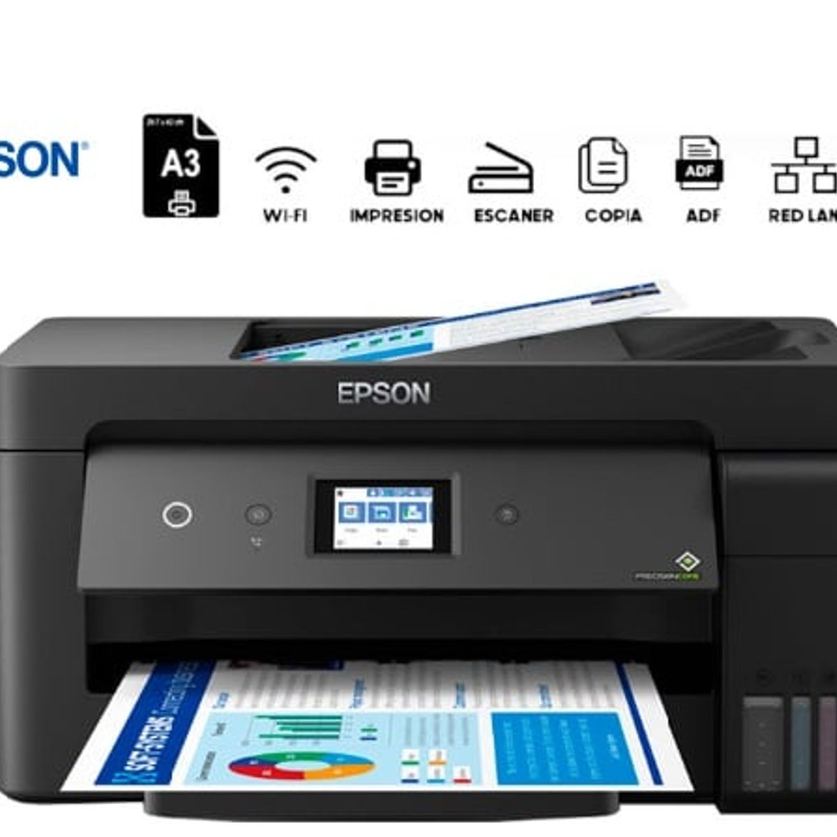 EPSON - Impresora Multifuncional A3 Epson L14150 wifi ADF