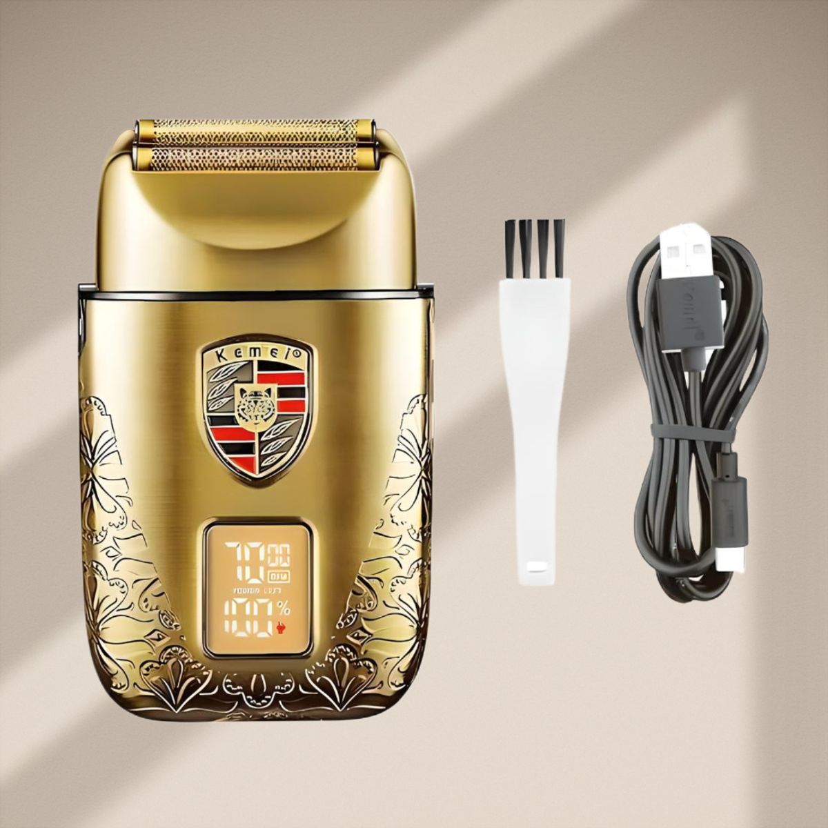 KEMEI - MAQUINA AFEITADORA RASURADORA MODELO KEMEI