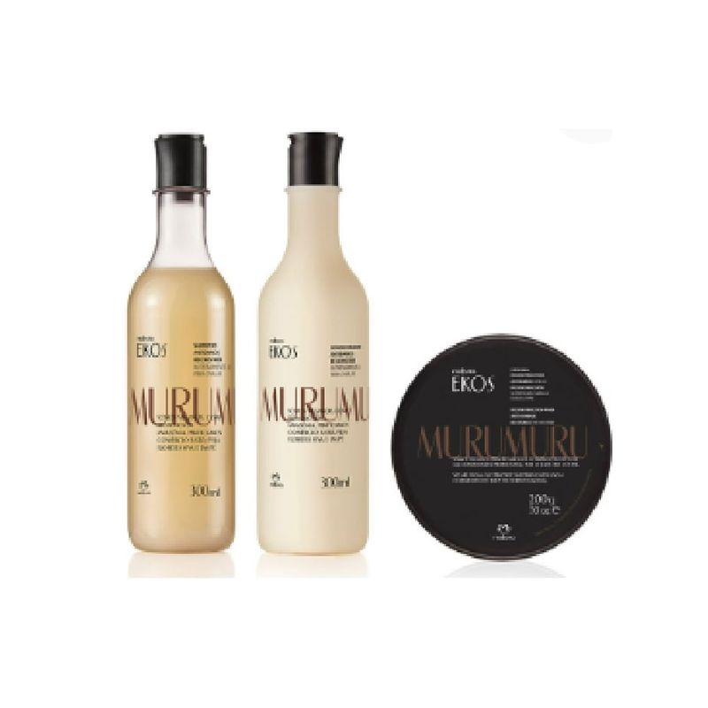 NATURA - Kit ekos murumuru shampoo + acondicionador + mascara Natura