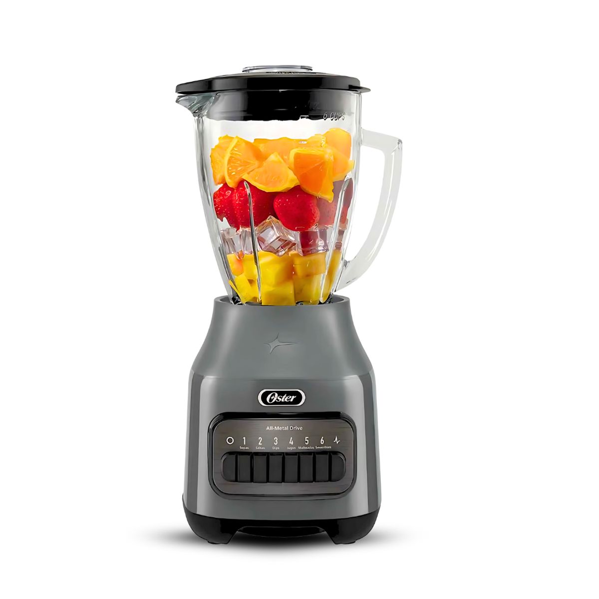 OSTER - Licuadora 1.5 Litros con 6 Velocidades BLSTPEG-GPB