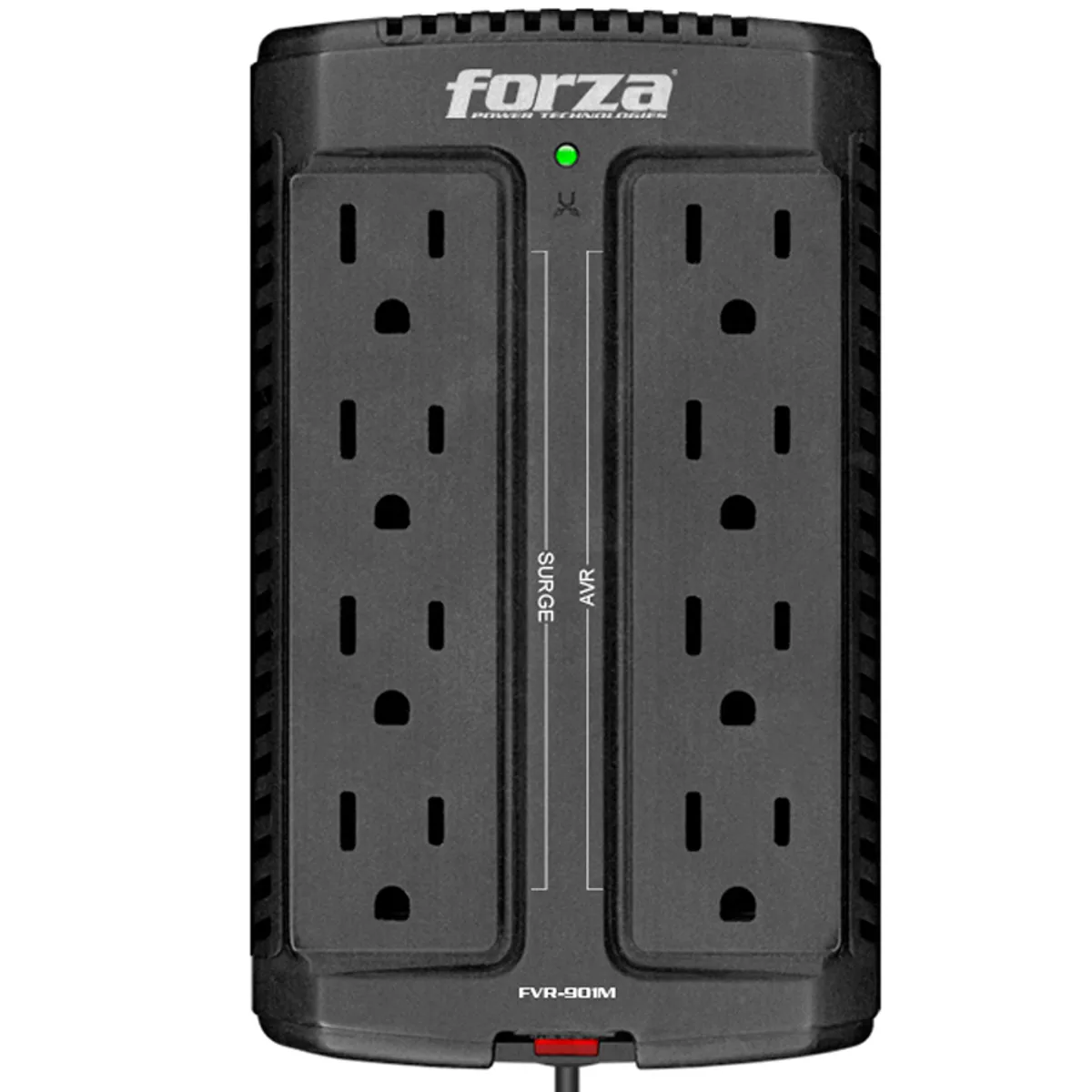 FORZA - Estabilizador Forza FVR-902 900VA/450W 8 Tomas