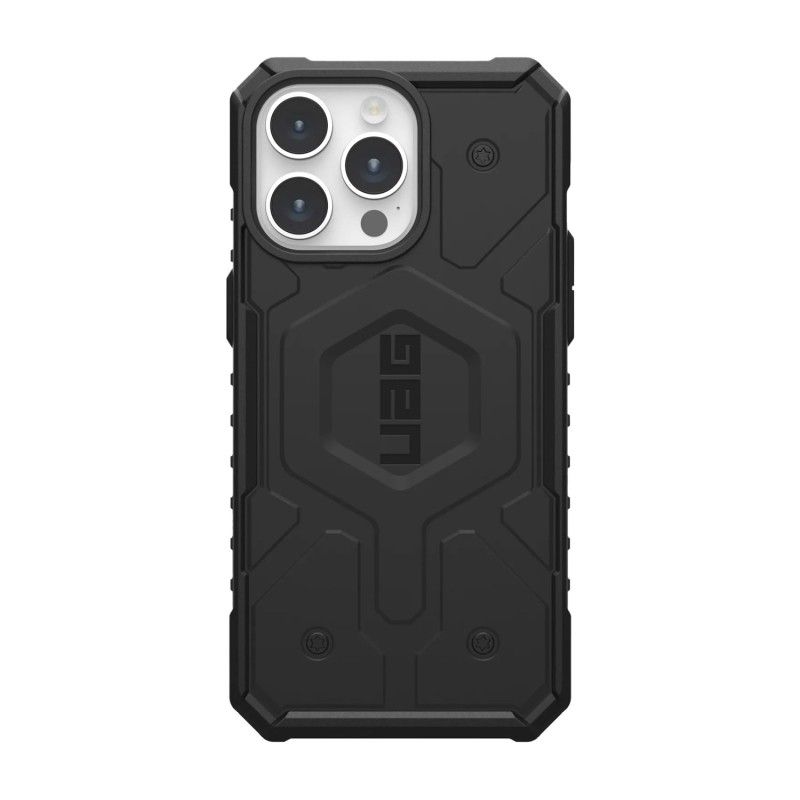 URBAN ARMOR GEAR - Case Negro Uag Pathfinder Para iPhone 15 Pro Max Con Magsafe