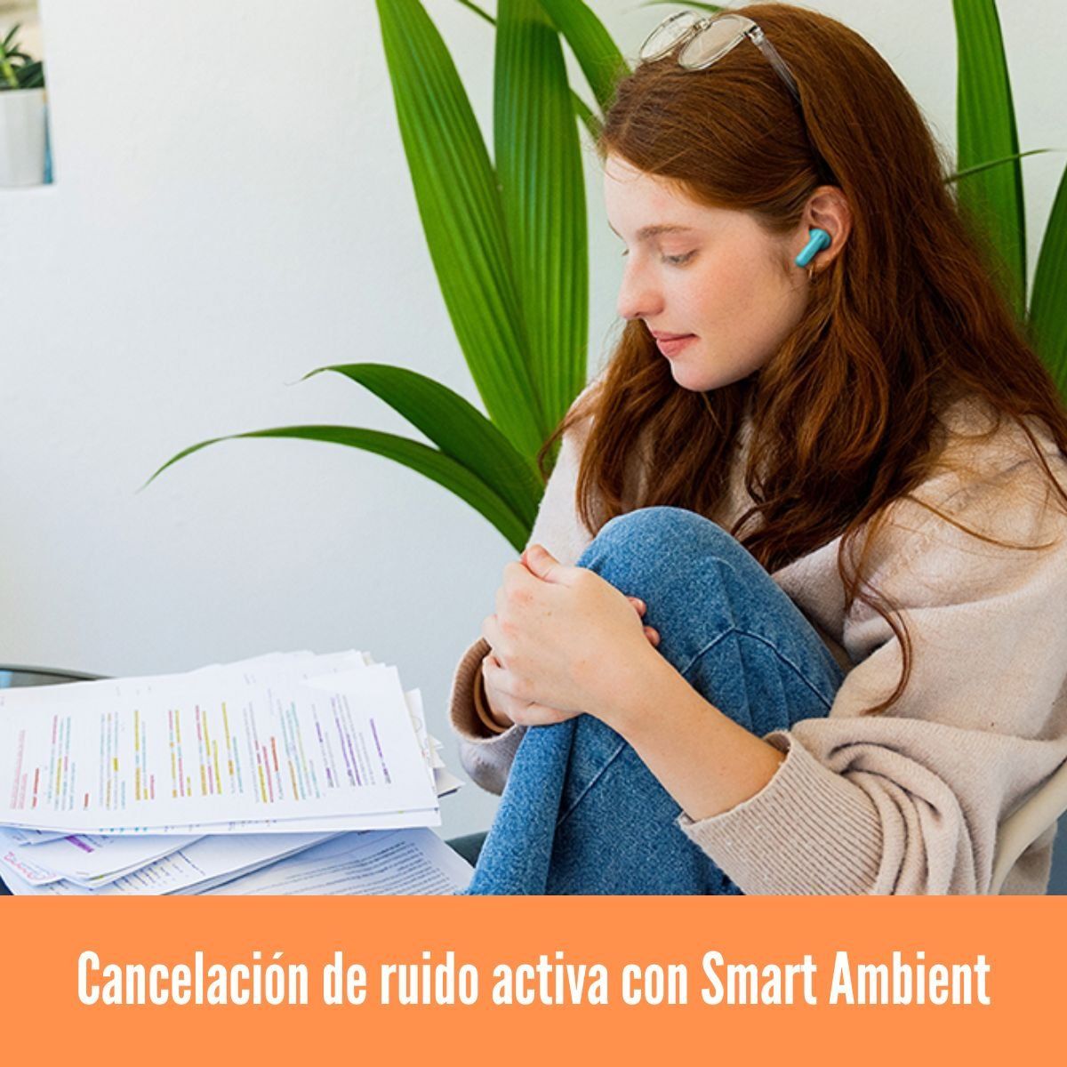 JBL - JBL - Audífono Vibe Beam 2 ANC Bluetooth - Negro