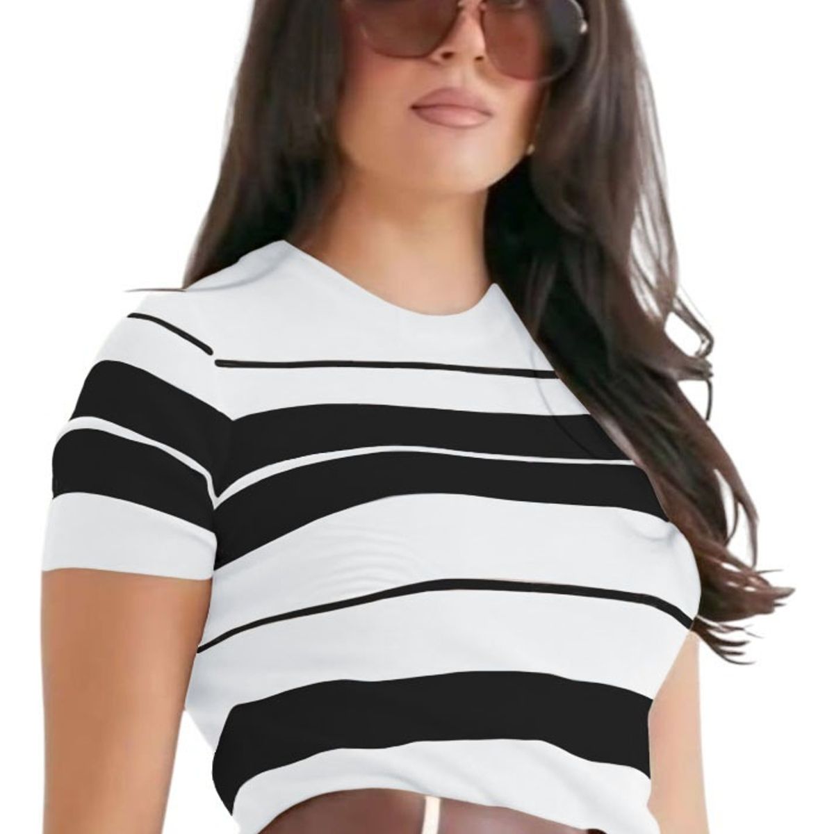 GENERICO - Polo Mujer Hilo New Ecoshoping 359G-17 Color Negro