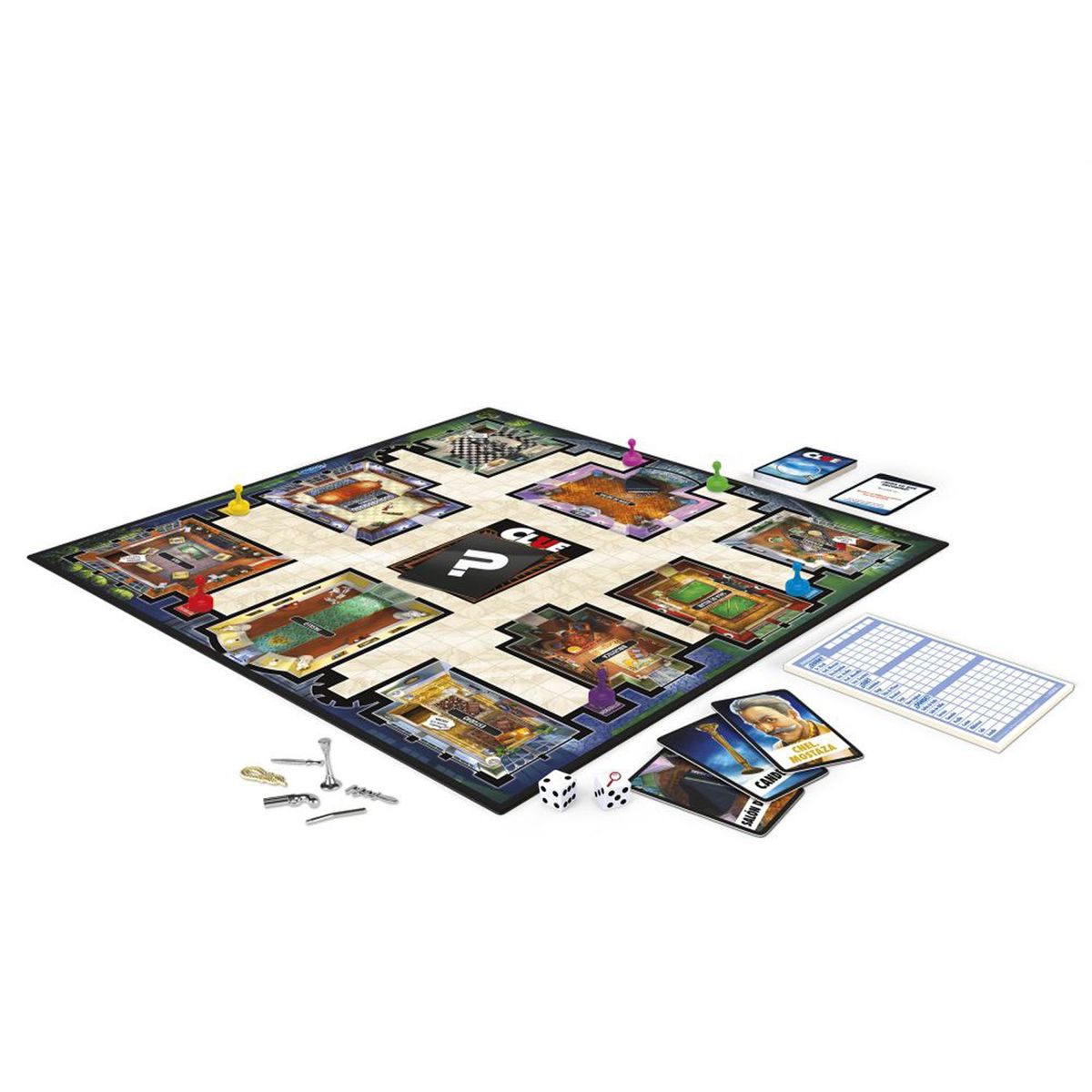 HASBRO - Juego de Mesa Clue Clásico
