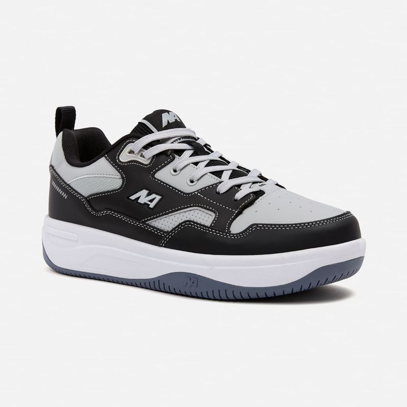 NEW ATHLETIC - Zapatillas New Athletic Skateboarding Kuel95 Negro Con Gris Hombre