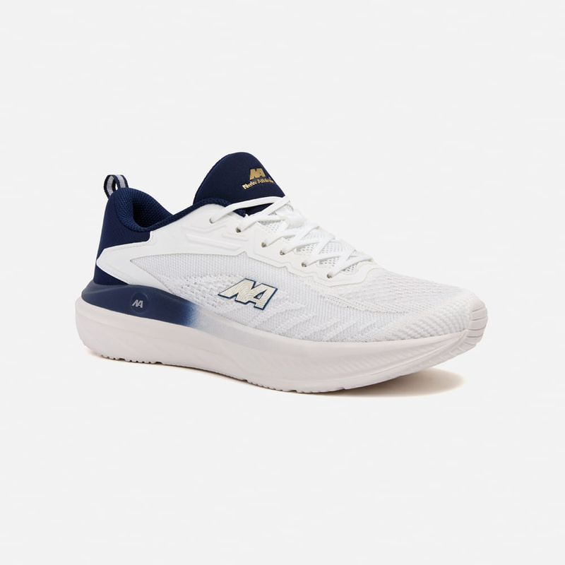 NEW ATHLETIC - Zapatillas New Athletic Running Speed137 Crema Con Azul Oscuro Hombre