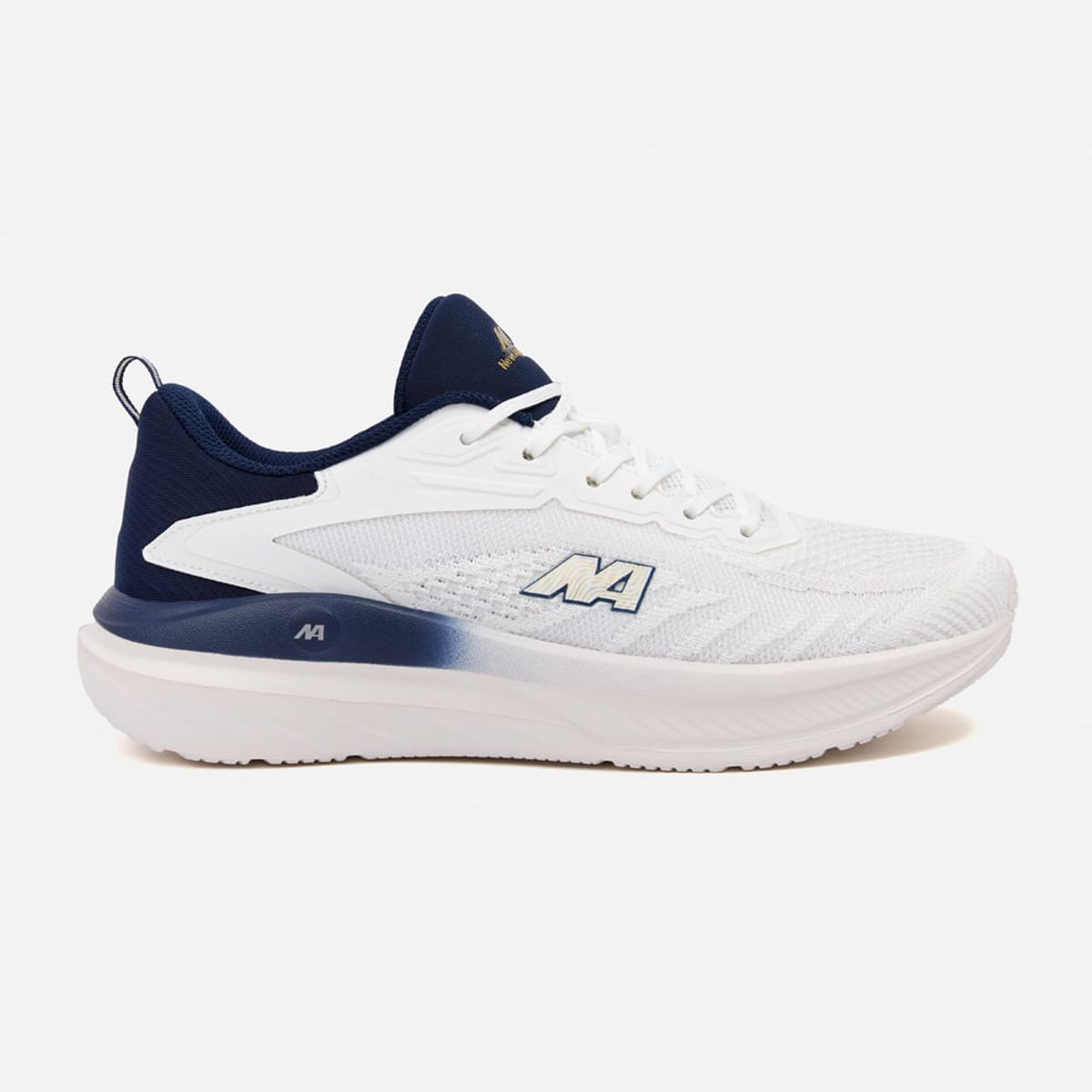 NEW ATHLETIC - Zapatillas New Athletic Running Speed137 Crema Con Azul Oscuro Hombre