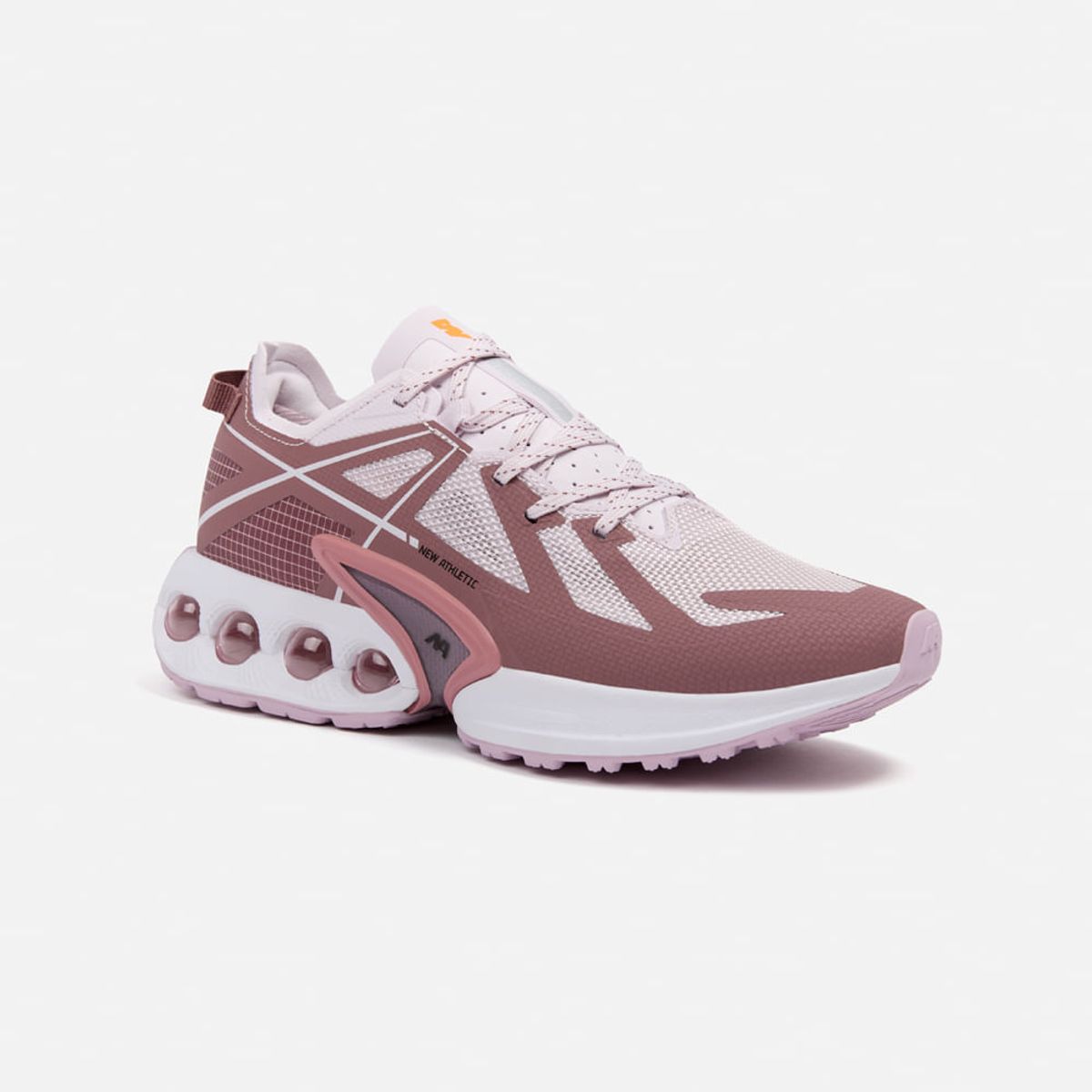 NEW ATHLETIC - Zapatillas New Athletic Running Wind112 Rosado Con Uva Mujer