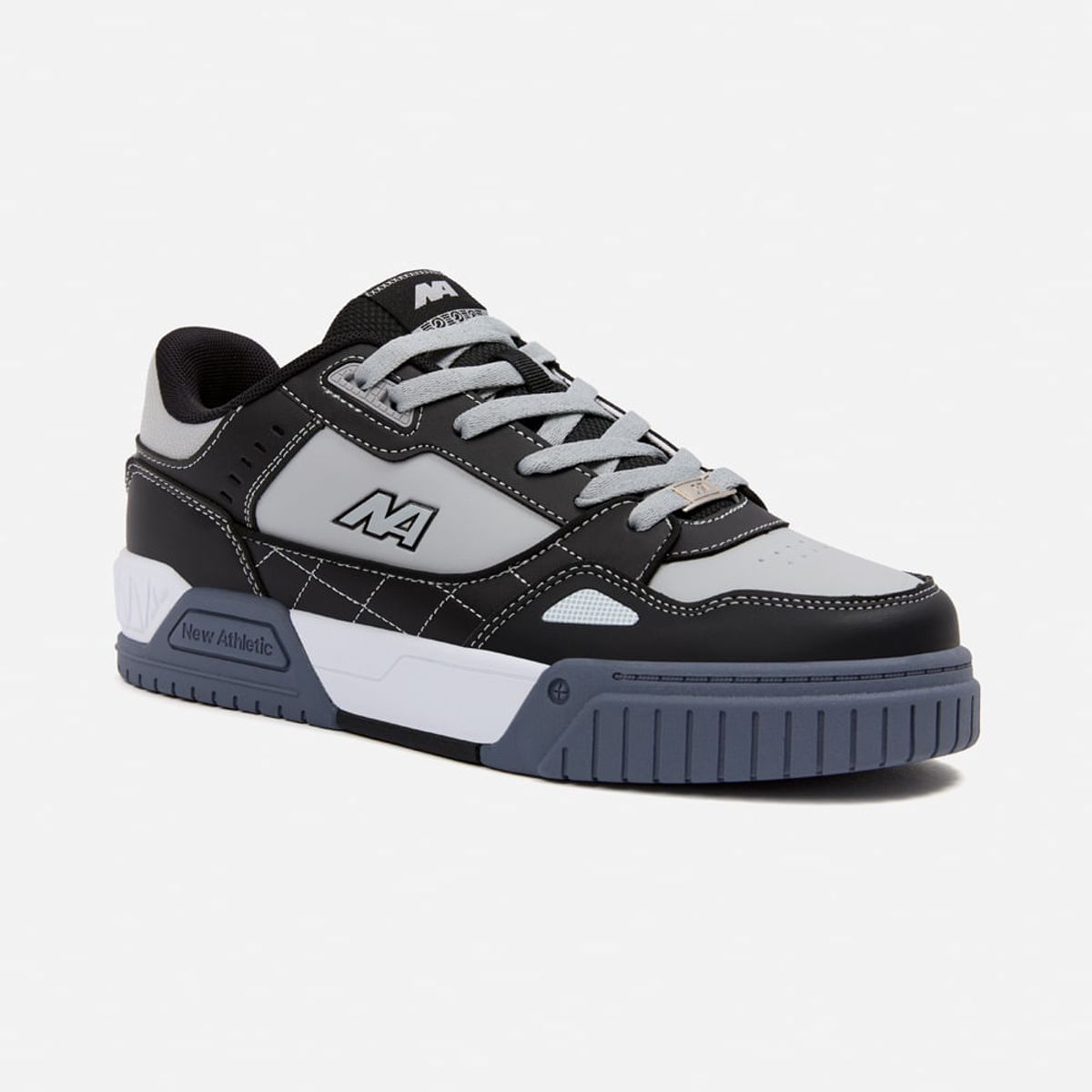 NEW ATHLETIC - Zapatillas New Athletic Skateboarding Square99 Negro Con Gris Hombre