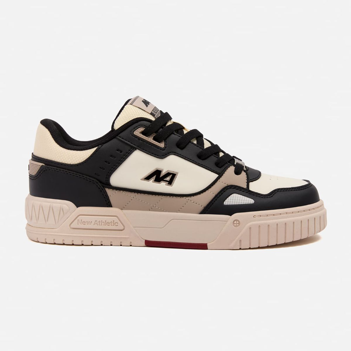 NEW ATHLETIC - Zapatillas New Athletic Skateboarding Square99 Negro Con Beige Hombre