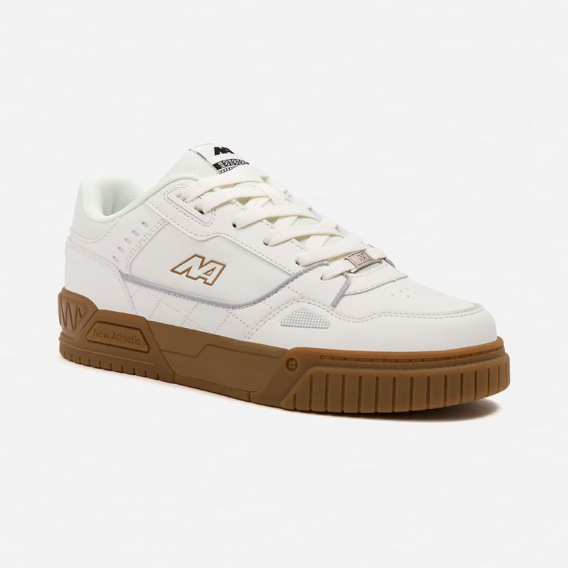 NEW ATHLETIC - Zapatillas New Athletic Skateboarding Square99 Crema Con Marrón Hombre