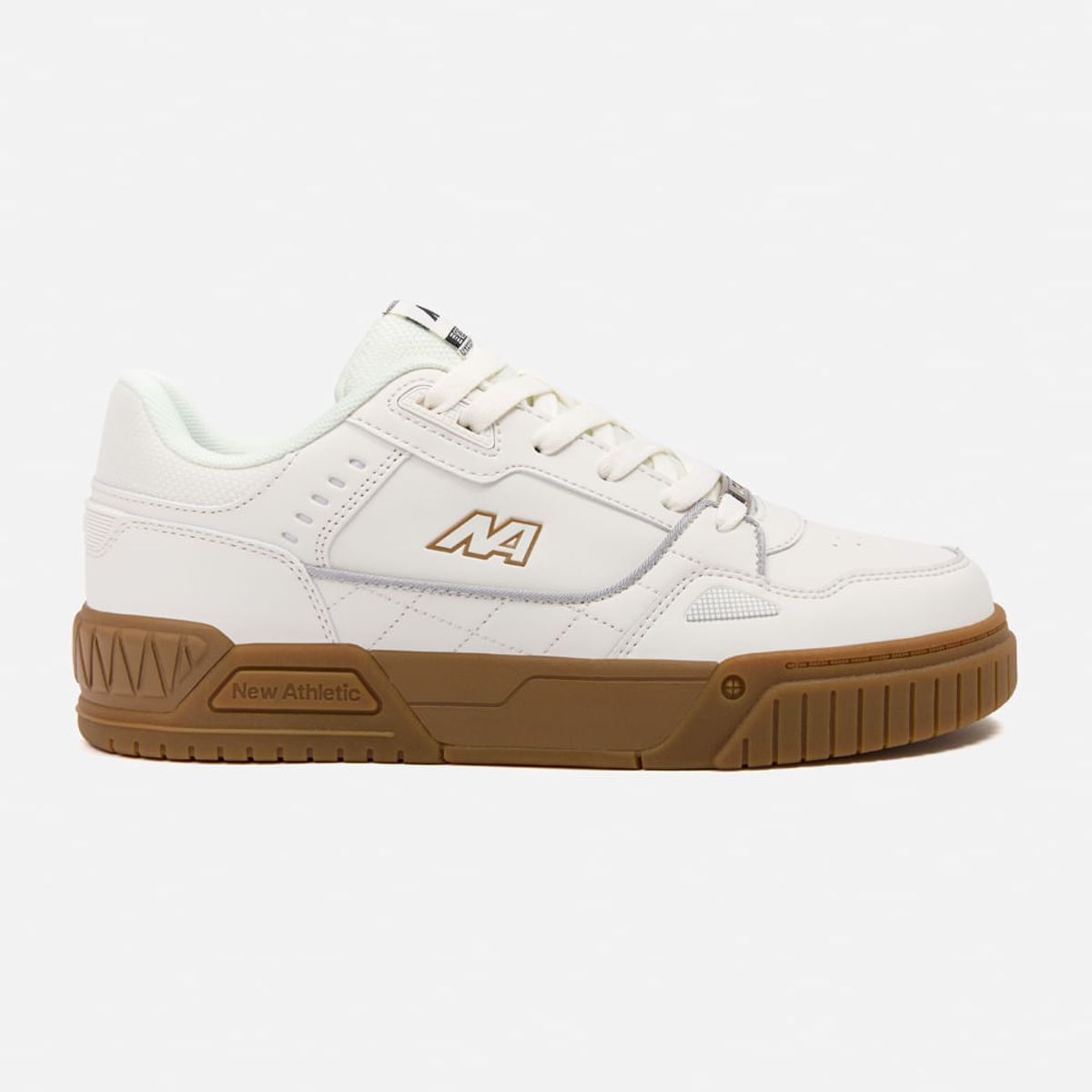 NEW ATHLETIC - Zapatillas New Athletic Skateboarding Square99 Crema Con Marrón Hombre