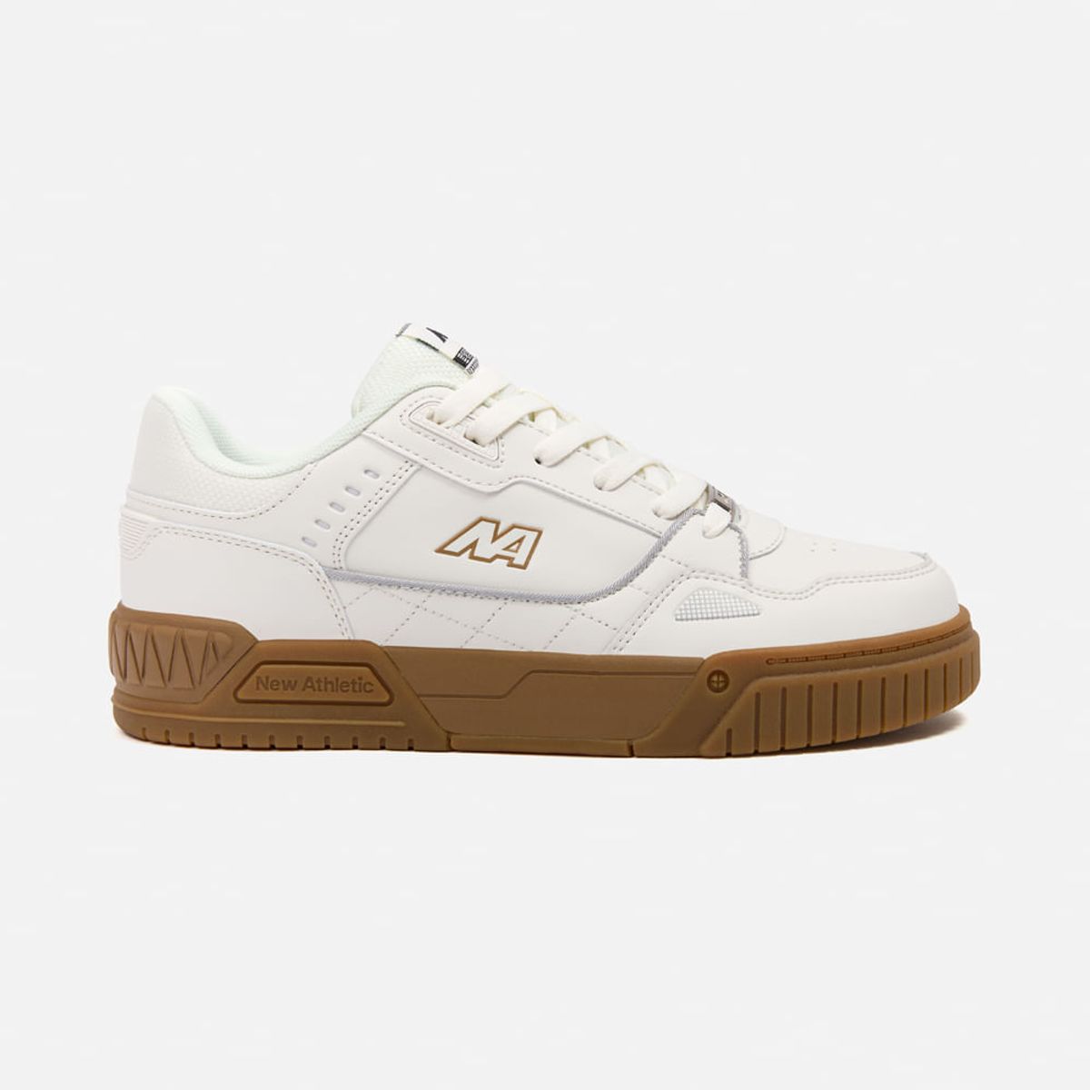 NEW ATHLETIC - Zapatillas New Athletic Skateboarding Square99 Crema Con Marrón Mujer