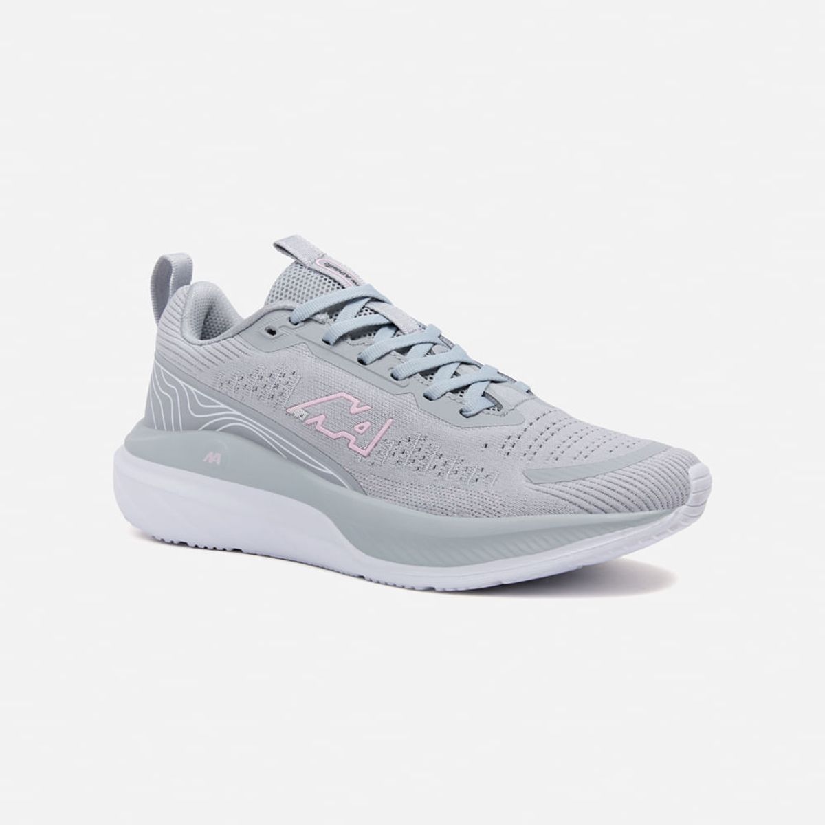 NEW ATHLETIC - Zapatillas New Athletic Running Speed136 Gris Con Rosado Mujer