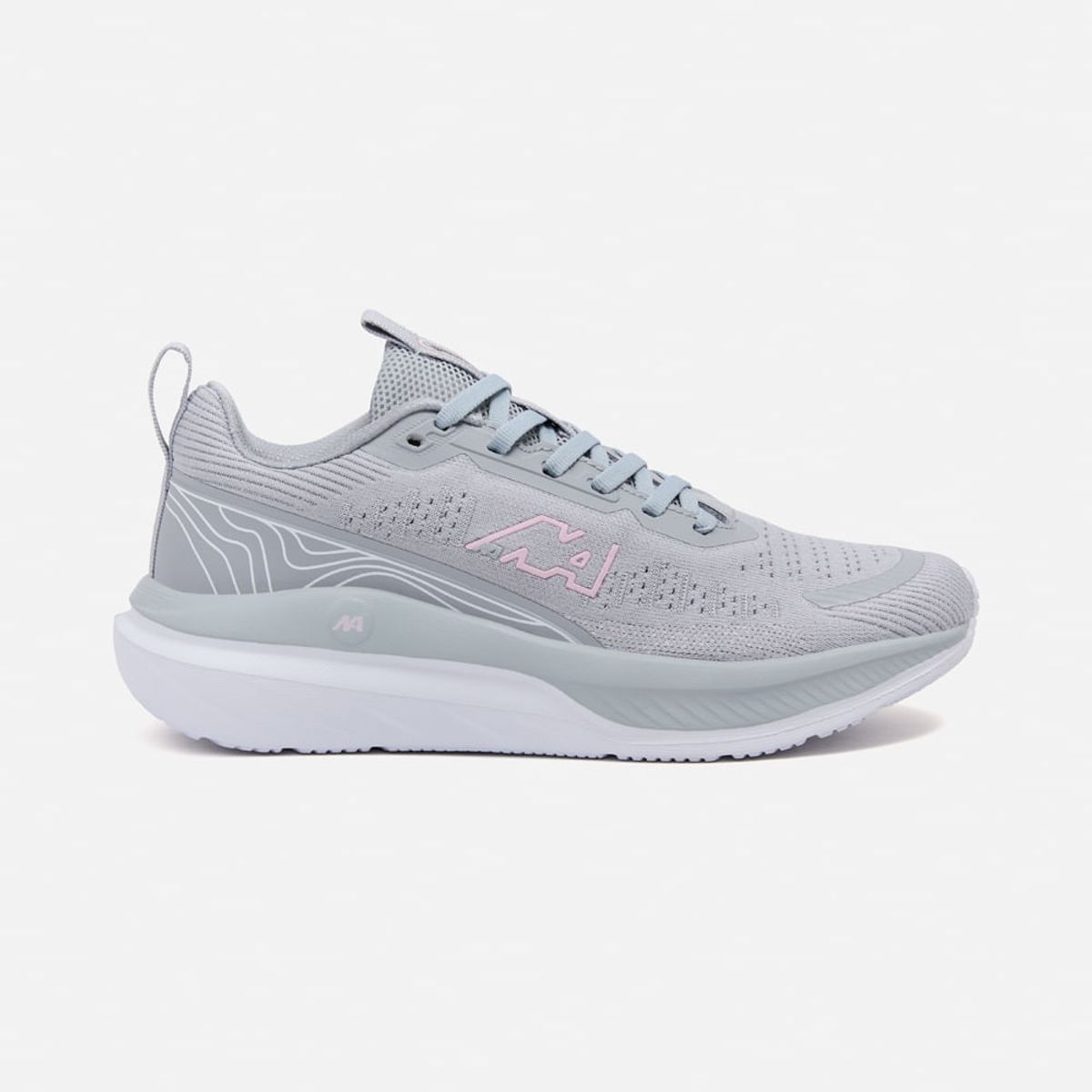 NEW ATHLETIC - Zapatillas New Athletic Running Speed136 Gris Con Rosado Mujer
