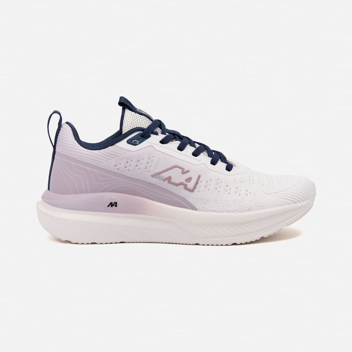 NEW ATHLETIC - Zapatillas New Athletic Running Speed136 Crema Con Lila Mujer