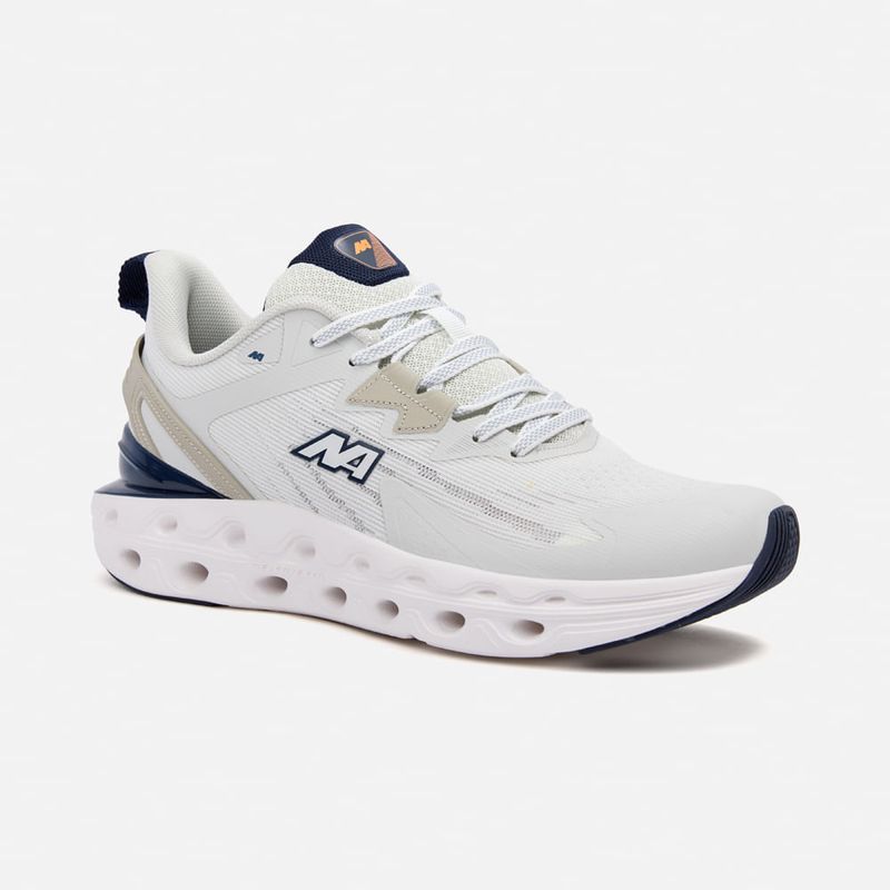 NEW ATHLETIC - Zapatillas New Athletic Running Croil143 Gris Con Azul Oscuro Hombre