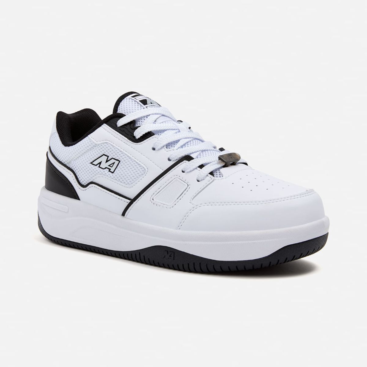 NEW ATHLETIC - Zapatillas New Athletic Skateboarding Kuel93 Blanco Con Negro Hombre