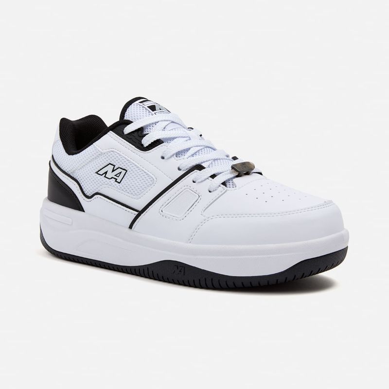 NEW ATHLETIC - Zapatillas New Athletic Skateboarding Kuel93 Blanco Con Negro Hombre