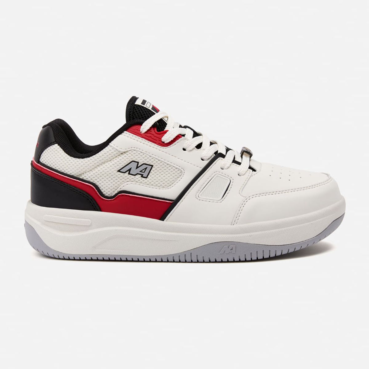 NEW ATHLETIC - Zapatillas New Athletic Skateboarding Kuel93 Crema Con Rojo Hombre