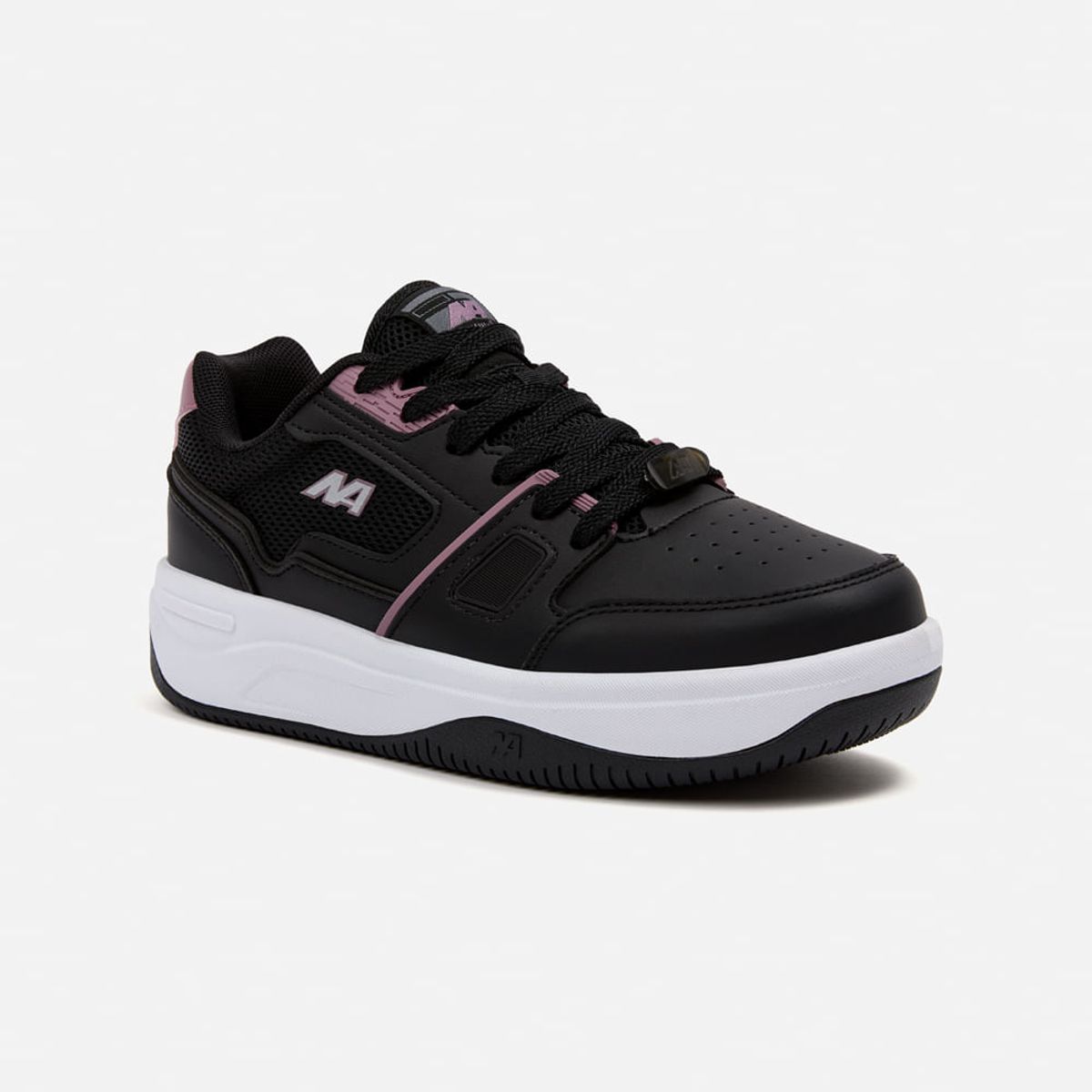 NEW ATHLETIC - Zapatillas New Athletic Skateboarding Kuel93 Negro Con Lila Mujer