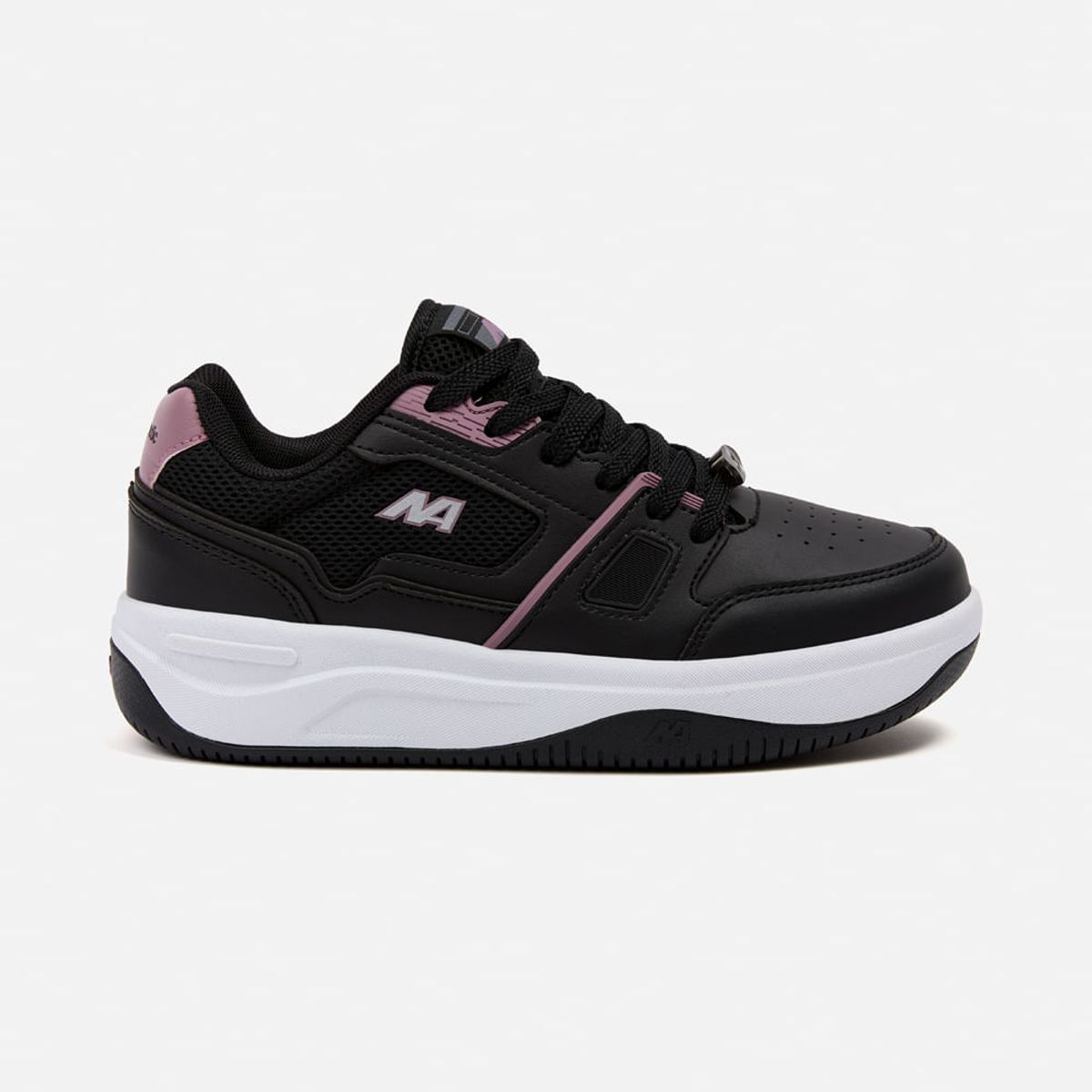 NEW ATHLETIC - Zapatillas New Athletic Skateboarding Kuel93 Negro Con Lila Mujer