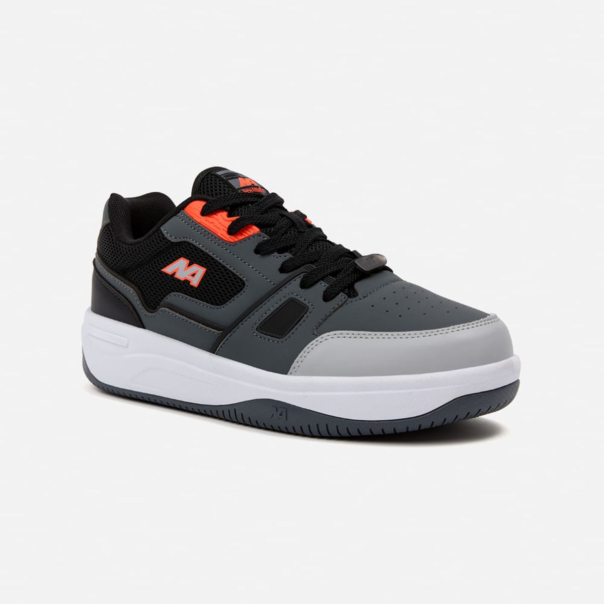 NEW ATHLETIC - Zapatillas New Athletic Skateboarding Kuel93 Plomo Con Negro Mujer