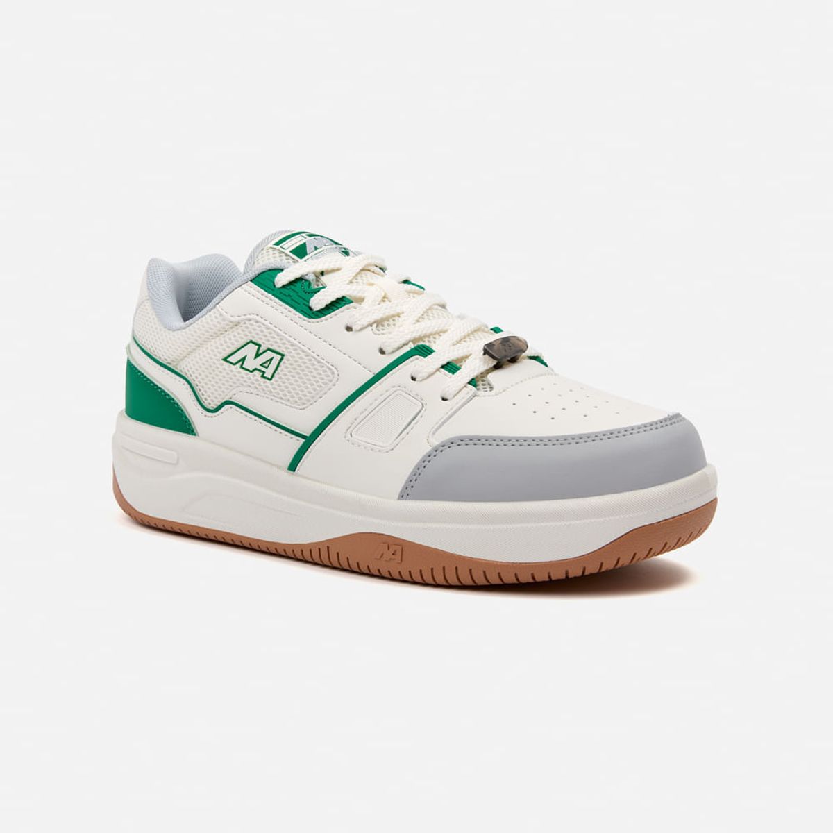 NEW ATHLETIC - Zapatillas New Athletic Skateboarding Kuel93 Crema Con Verde Mujer