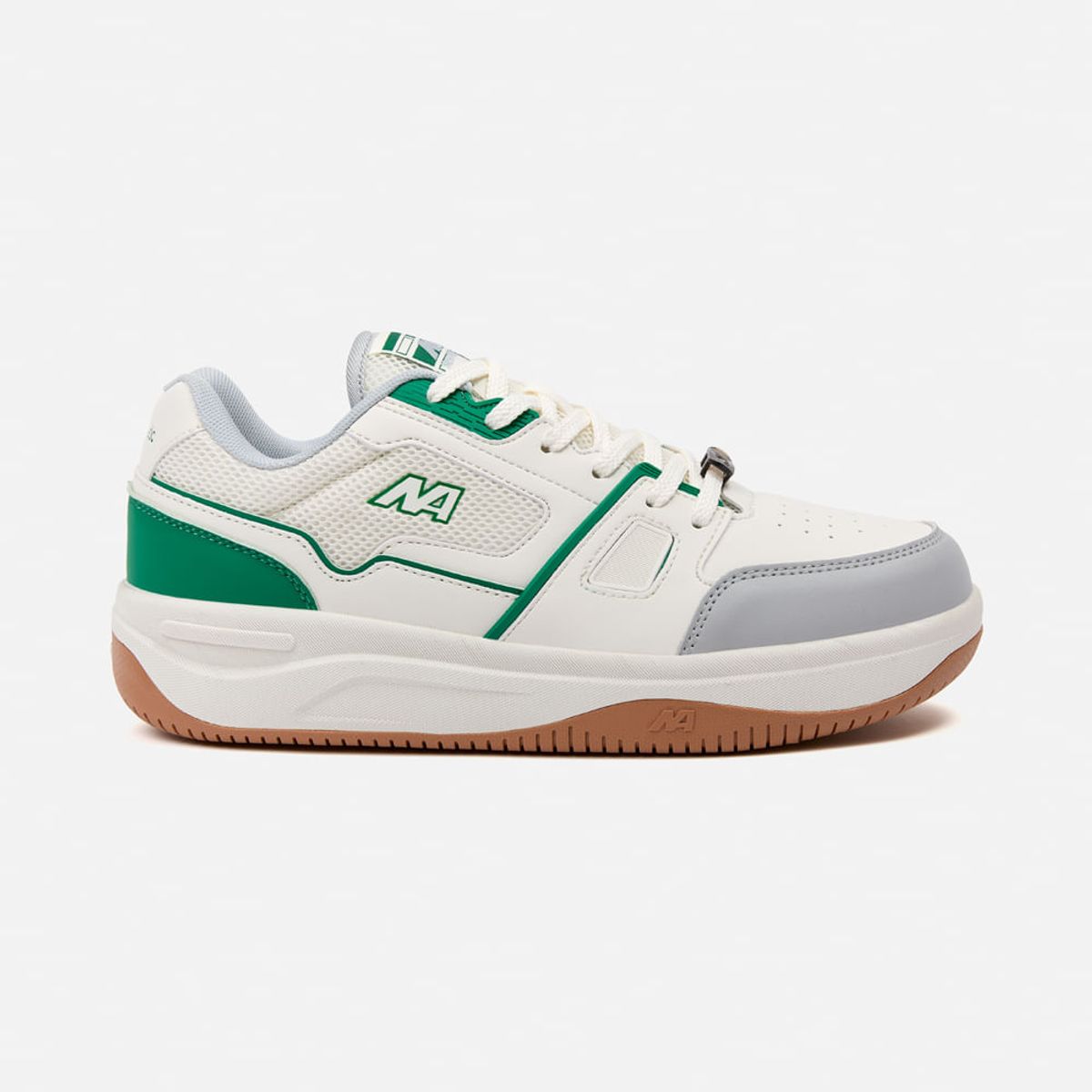 NEW ATHLETIC - Zapatillas New Athletic Skateboarding Kuel93 Crema Con Verde Mujer