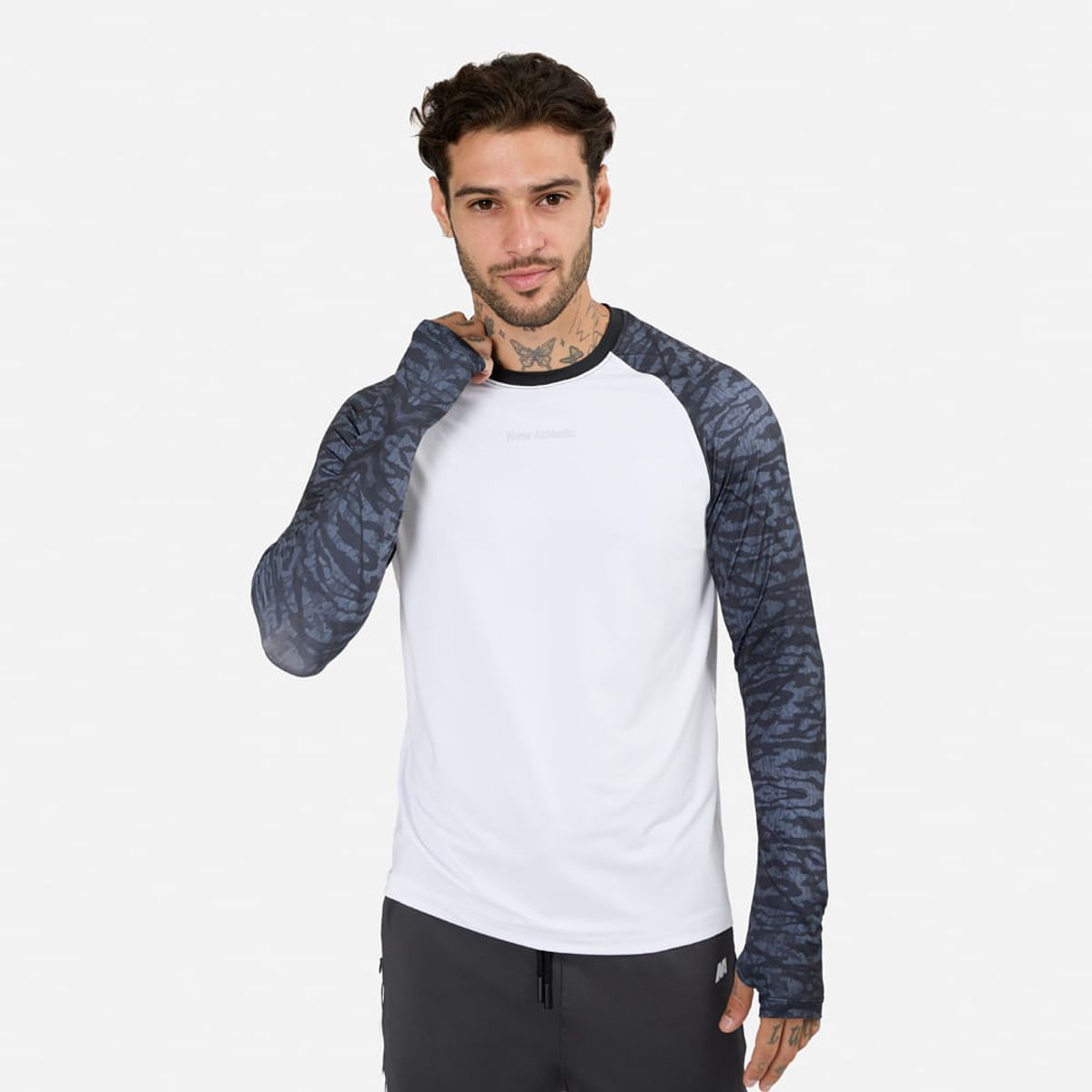 NEW ATHLETIC - Polo Ml New Athletic Harry Blanco Con Plomo Hombre