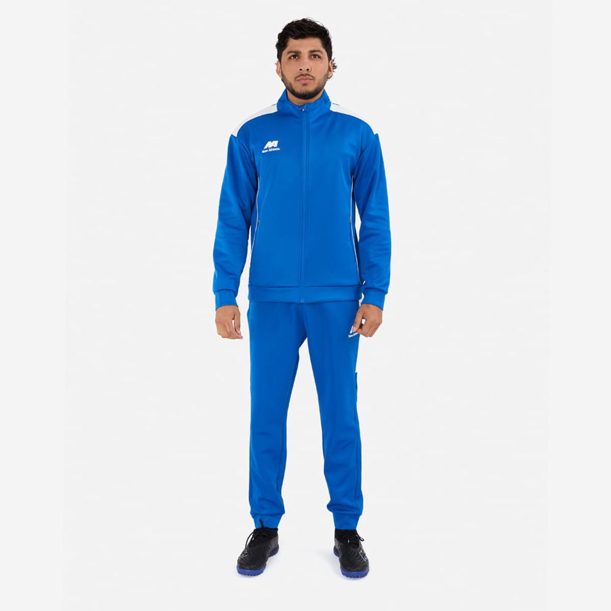 NEW ATHLETIC - Buzo New Athletic Reflex48 Azulino Con Blanco Hombre