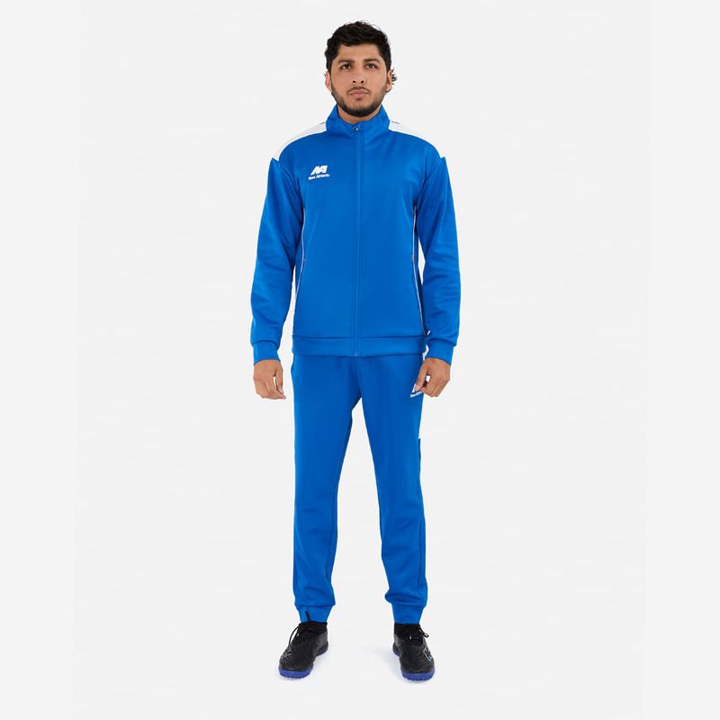 NEW ATHLETIC - Buzo New Athletic Reflex48 Azulino Con Blanco Hombre