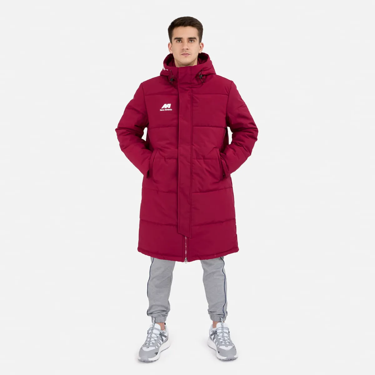 NEW ATHLETIC - Casaca New Athletic Ultra63 Vino Hombre