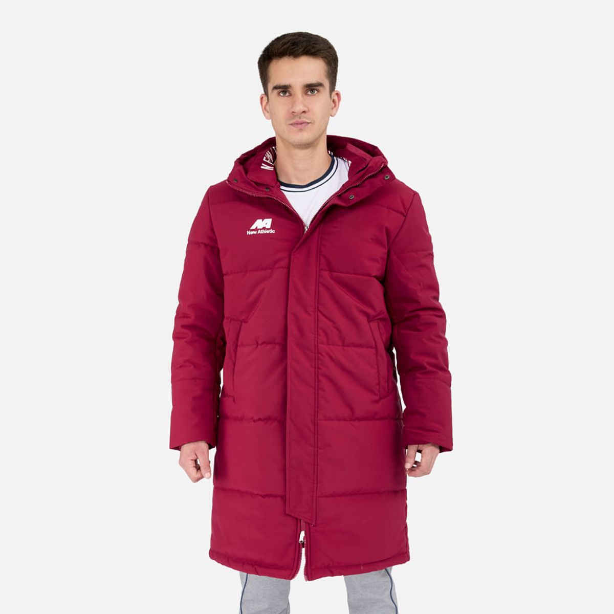 NEW ATHLETIC - Casaca New Athletic Ultra63 Vino Hombre