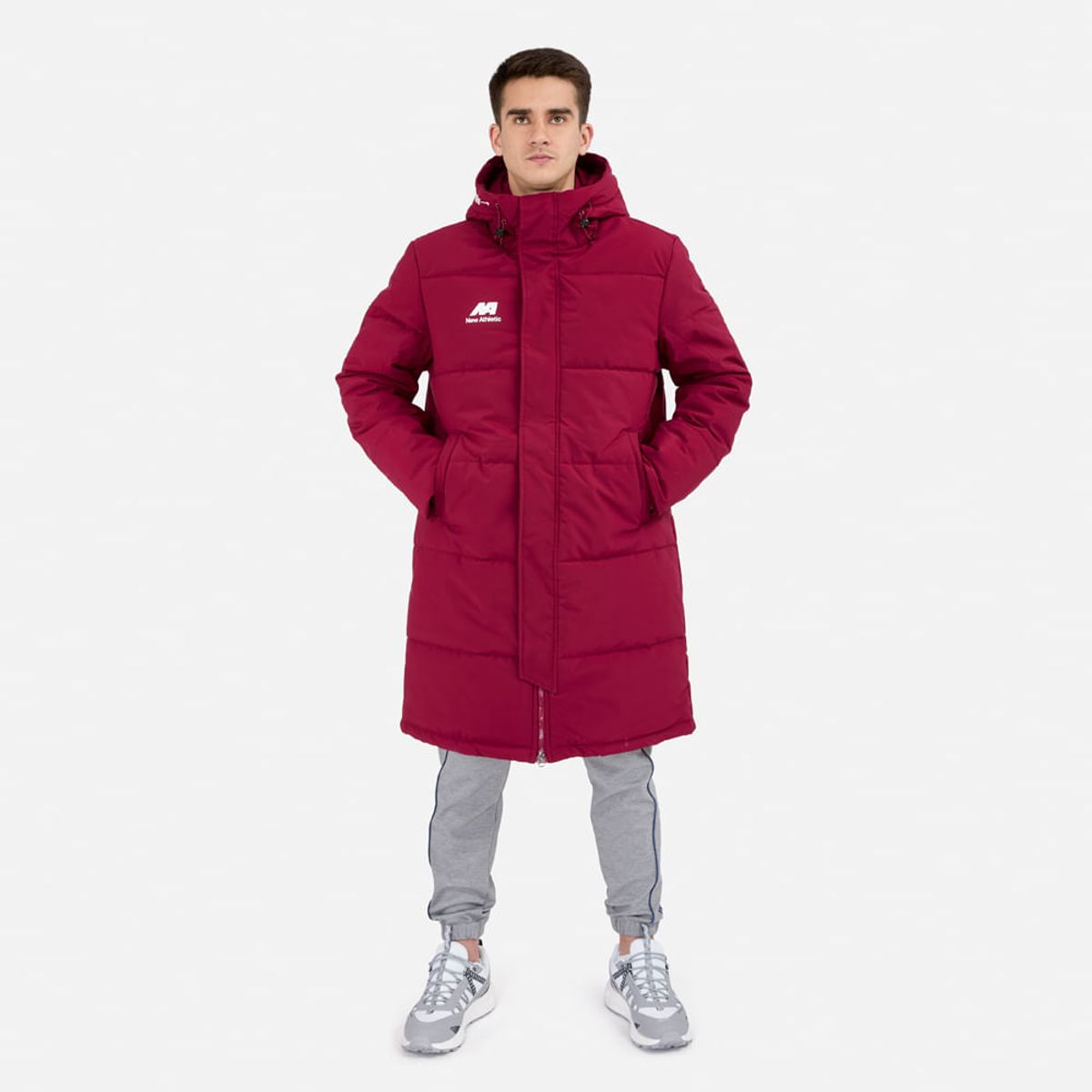 NEW ATHLETIC - Casaca New Athletic Ultra63 Vino Hombre