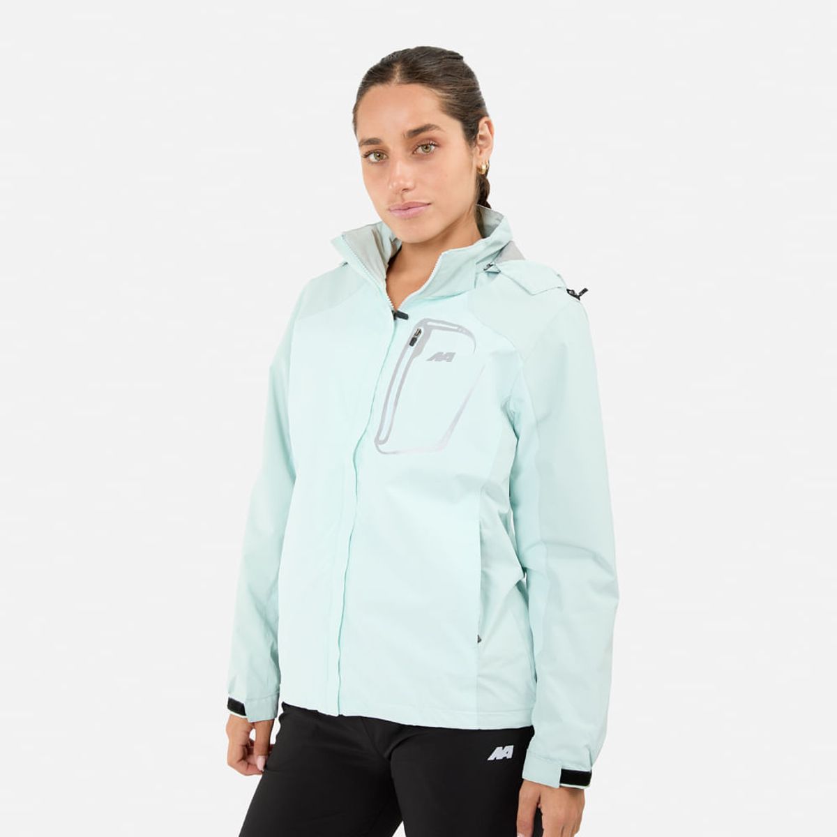 NEW ATHLETIC - Cortaviento New Athletic Zephira Verde Jade Mujer