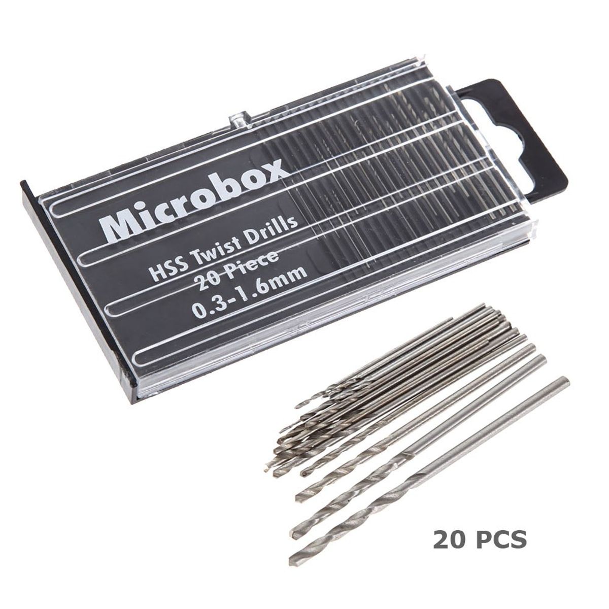 GENERICO - Brocas Milimétricas De Precisión Set X 20 Piezas