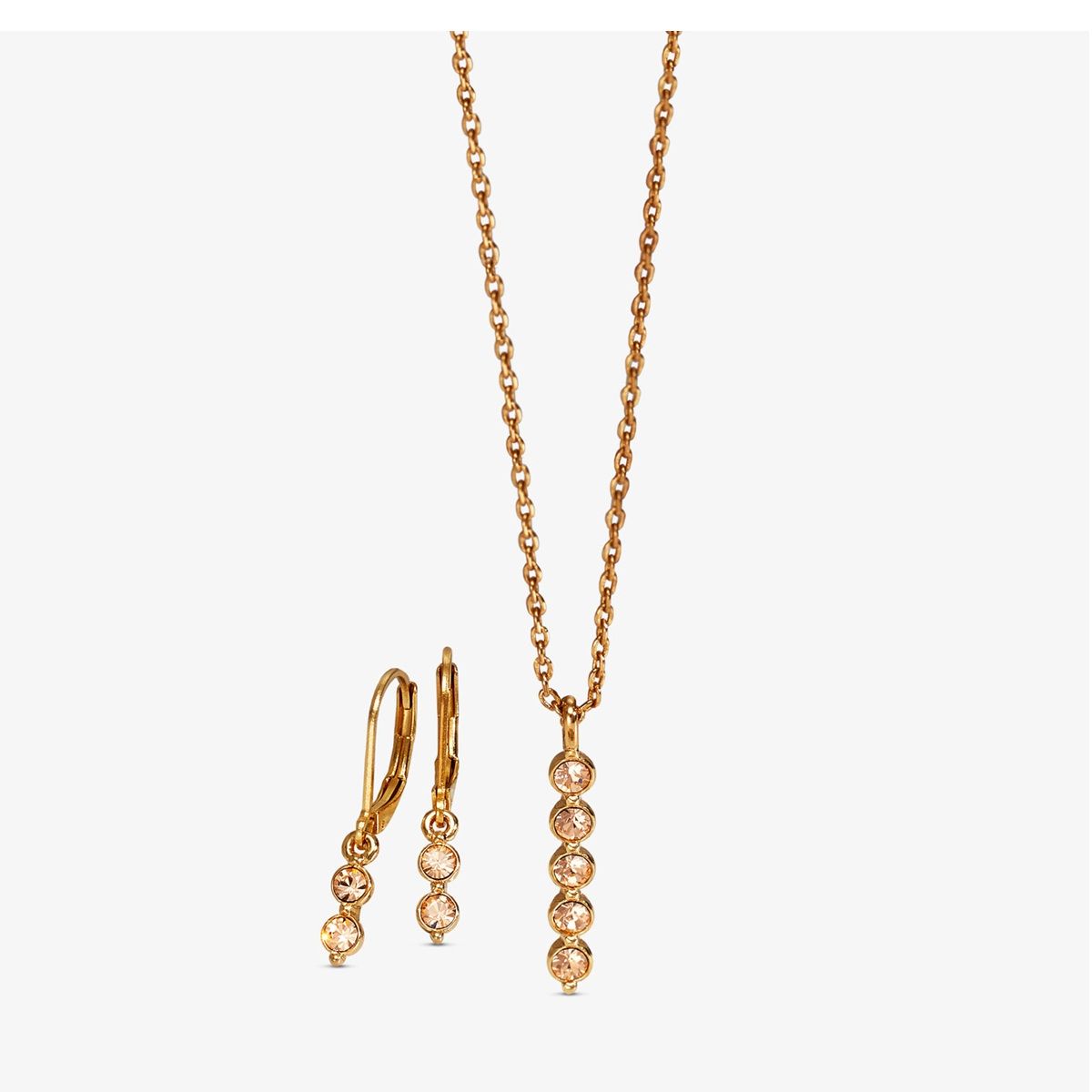 YANBAL - Colección LUMBRA Baño de oro 24k y cristales YANBAL