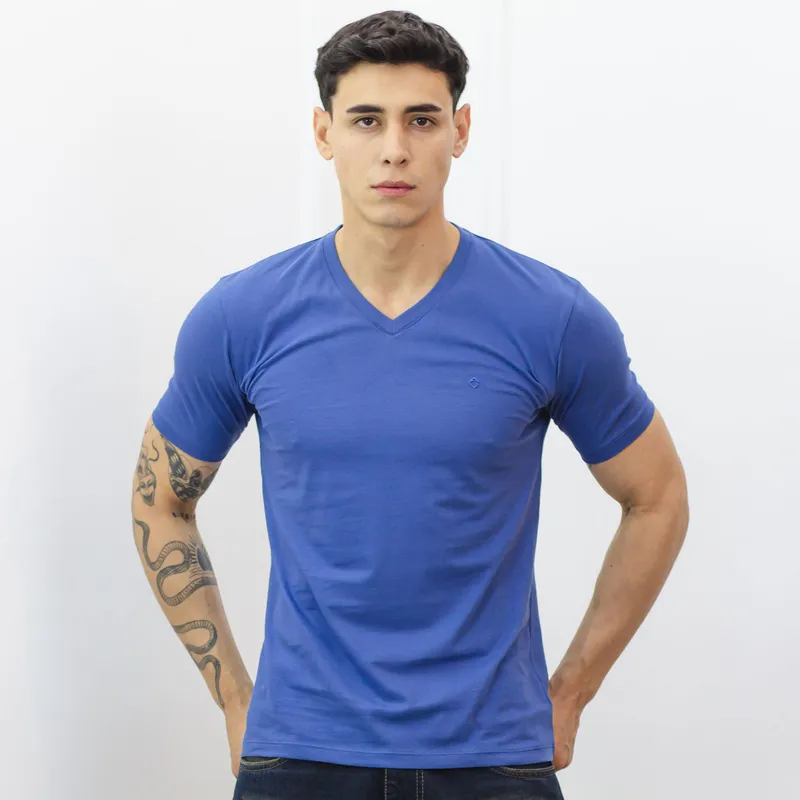 A VANTGARDESTYLE - POLO SLIM FIT CABALLERO MC - JERSEY 100% ALGODON