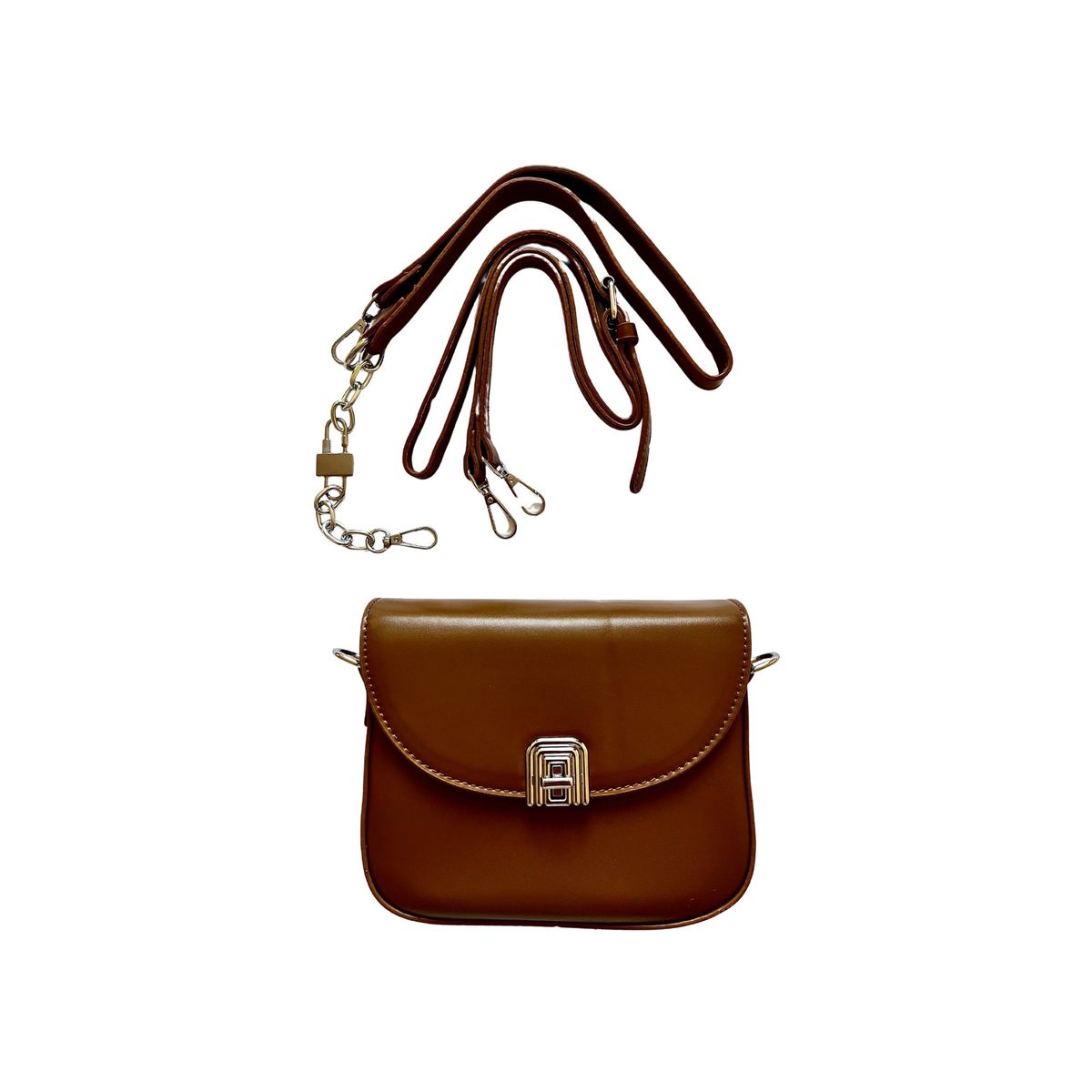 GENERICO - CARTERA CROSSBODY SQUARELY OLIVE