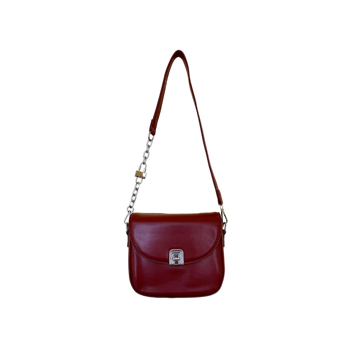 GENERICO - CARTERA CROSSBODY SQUARELY ROSEWOOD