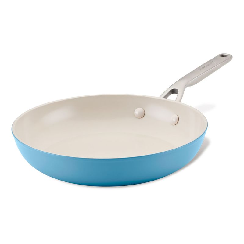 KITCHENAID - Sartén anodizado duro antiadh cerámico mango en acero inox KitchenAid