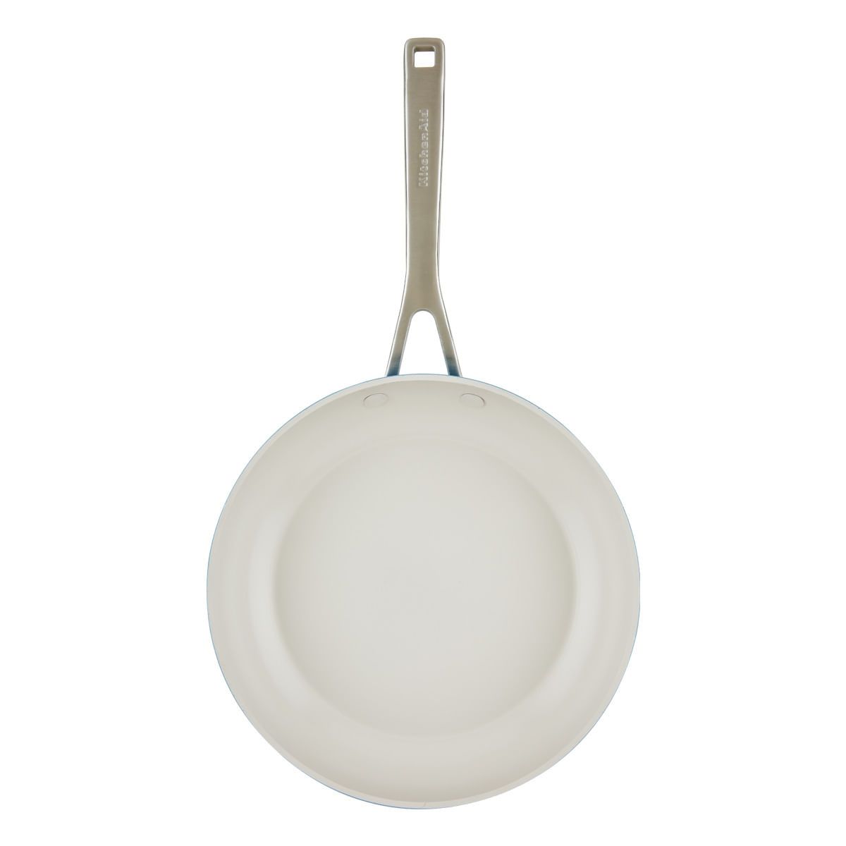 KITCHENAID - Sartén anodizado duro KitchenAid cerámico con mango en acero inoxidable