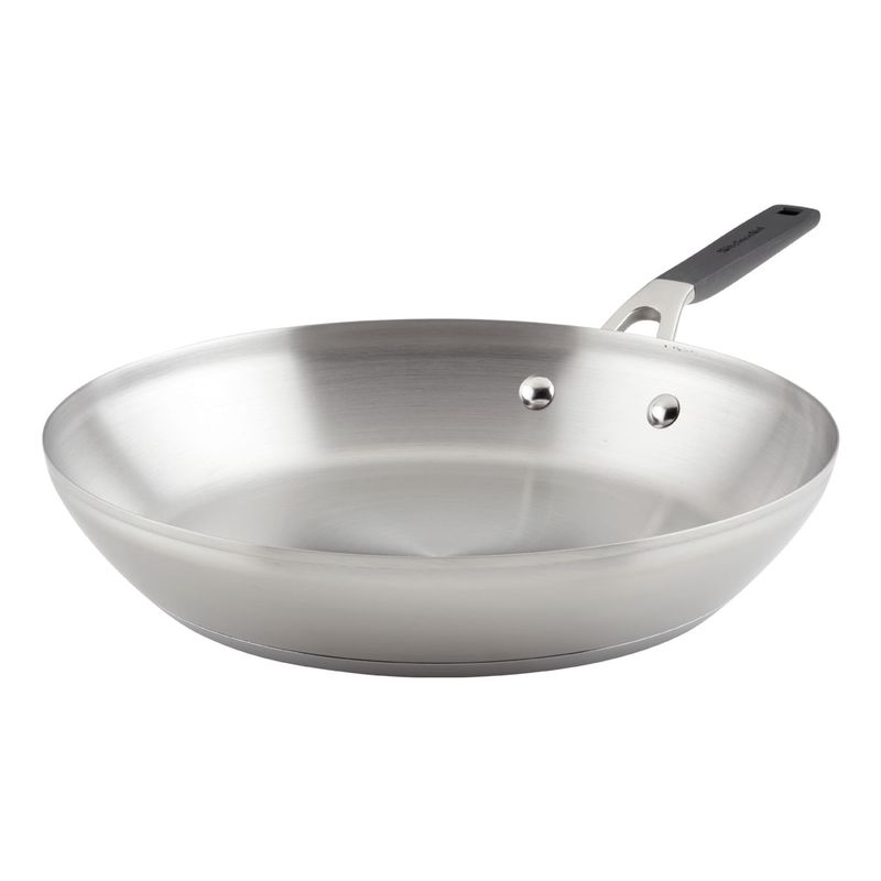 KITCHENAID - Sartén 30cm Acero inoxidable placa de inducción KitchenAid