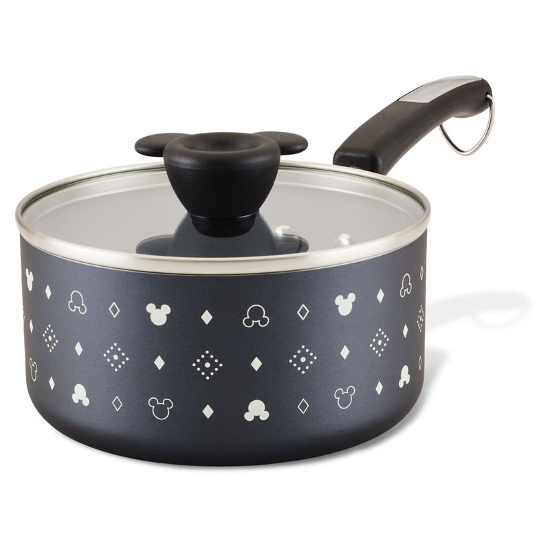 DISNEY - Olla 1900ml Antiadherente Cerámico Disney Home Monochrome Farberware