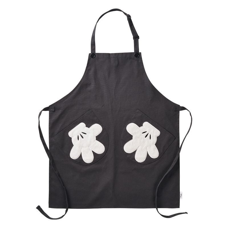 DISNEY - Delantal ajustable con bolsillos Disney Home Monochrome Farberware