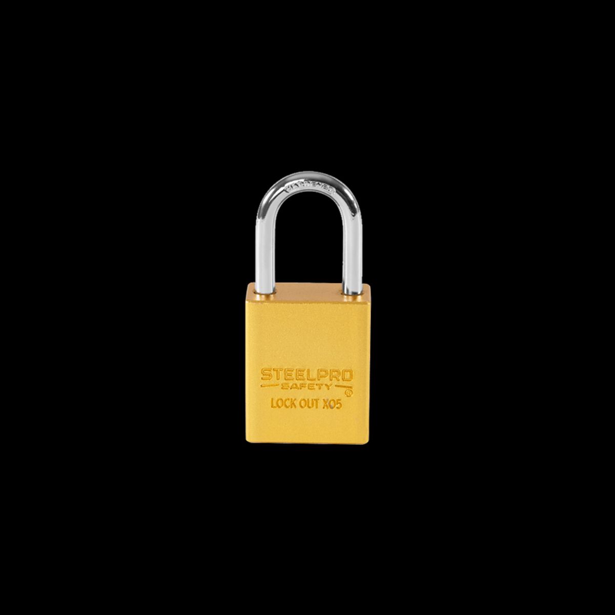 STELLPRO - CANDADO LOCK OUT X05 DORADO STEELPRO